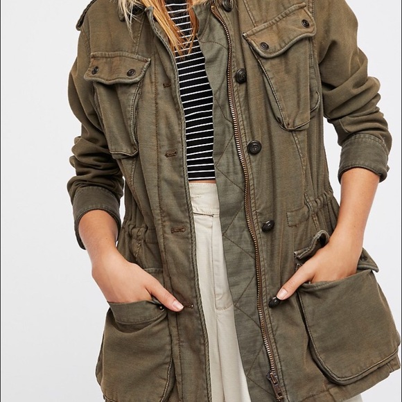 Free People Army Style Jacket - Picture 7 of 7